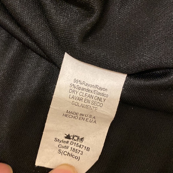 Off shoulder flare dress in black S/M - Picture 4 of 5